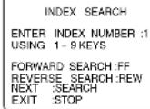 PANASONIC PVD4743SK - Index Search - 2