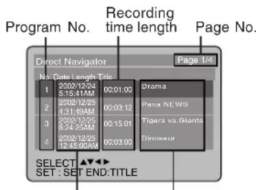PANASONIC PVD4734SK - Direct Navigator - 1