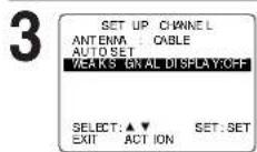 PANASONIC PVD4734SK - Weak Signal Display Feature - 2