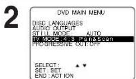 PANASONIC PVD4734SK - TV Mode (DVD only) - 1