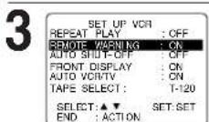 PANASONIC PVD4734SK - Remote Warning Feature - 2