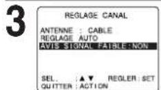 PANASONIC PVD4734SK - Avis de signal faible - 2