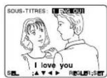 PANASONIC PVD4742K - Langue des sous-titres (DVD seulement) - 1