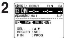 PANASONIC PVD4742K - Appuyer sur PROG* pour appeler l'écran - 1