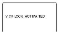 PANASONIC PVD4742K - VCR Lock Feature - 1