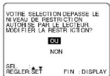 PANASONIC PVD4742K - < Lorsque le blocage est activé> - 1