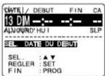PANASONIC PVD4733SK - Appuyer sur PROG\* pour appeler l'écran de programmation. - 2