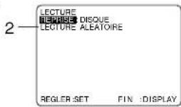 PANASONIC PVD4733SK - Mode de lecture [CD-Viséo/CD seulement] (Voir pages 39 et 40.) - 1