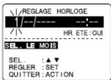 PANASONIC PVD4733SK - Réglage manuel de l'horloge - 2