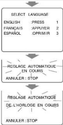 PANASONIC PVD4733SK - Branchement de la fiche dans une prise secteur - 1