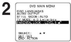 PANASONIC PVD4733SK - DVD Lock (DVD only) - 1