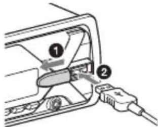 SONY DSXA416BT - Connexion d'un périphérique USB - 1