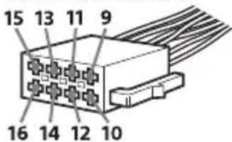 SONY DSXA416BT - Scheme de raccordement électrique - 1
