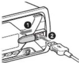 SONY DSXA416BT - Collegamento di un dispositivo USB - 1