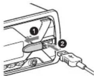 SONY DSXA416BT - Connecting a USB Device - 1