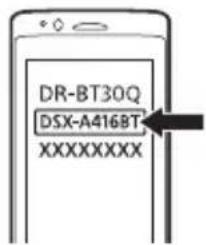SONY DSXA416BT - Selezionare [DSX-A416BT] - 1