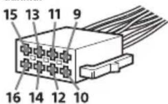 SONY DSXA416BT - Diagrama de connexion de la alimentación - 1