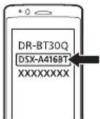 SONY DSXA416BT - Pairing and connecting with a BLUETOOTH device - 3