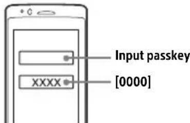 SONY DSXA416BT - Pairing and connecting with a BLUETOOTH device - 4