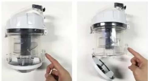 Aigostar 330200ICP - CLEANING OF THE DUST CHAMBER - 3