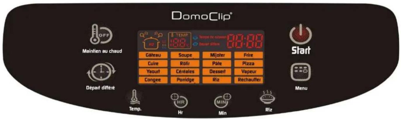 DOMOCLIP DOP106 - Notice d'utilisation - 1