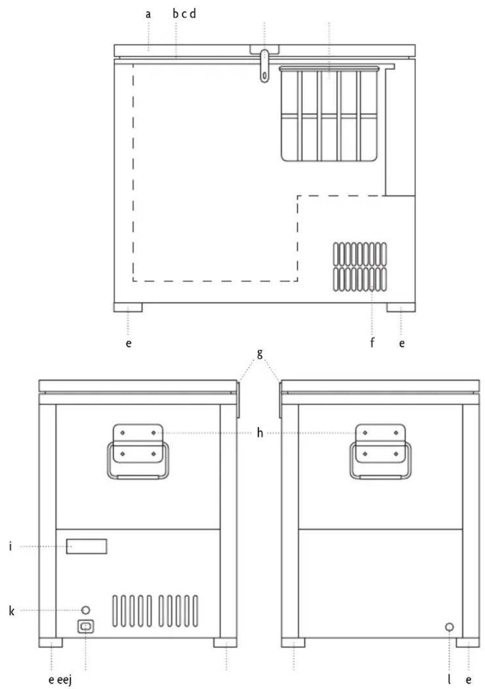 Magic Chef MCL40PFRT - PARTS AND FEATURES - 1