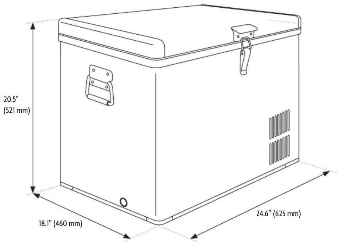 Magic Chef MCL40PFRT - SPECIFICATIONS - 1