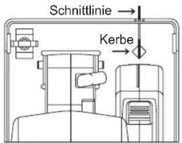 PANASONIC EY45A2 - Ausrichtung auf die Schnittlinie - 1