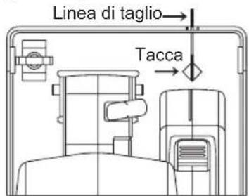 PANASONIC EY45A2 - Allineamento con la linea di taglio - 1