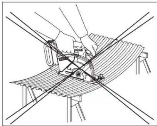 PANASONIC EY45A2 - Skaring af store plader: - 3