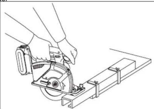 PANASONIC EY45A2 - Schneiden von dünnen oder gewellen Materialien: - 1