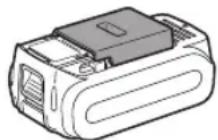 PANASONIC EY45A2 - Pacco batteria Li-ion - 1