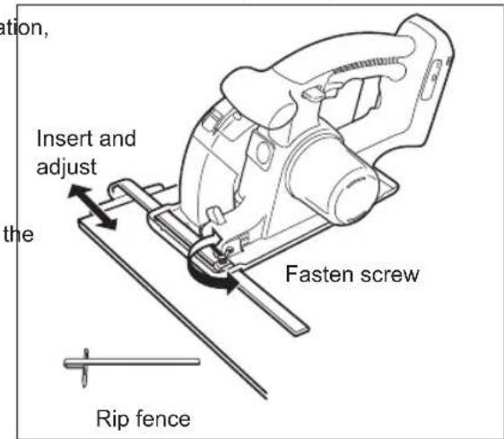 PANASONIC EY45A2 - Rip fence (EY3500B7727) - 1