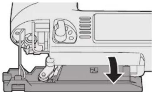 PANASONIC EY4541 - Justering av Sokkelen - 2