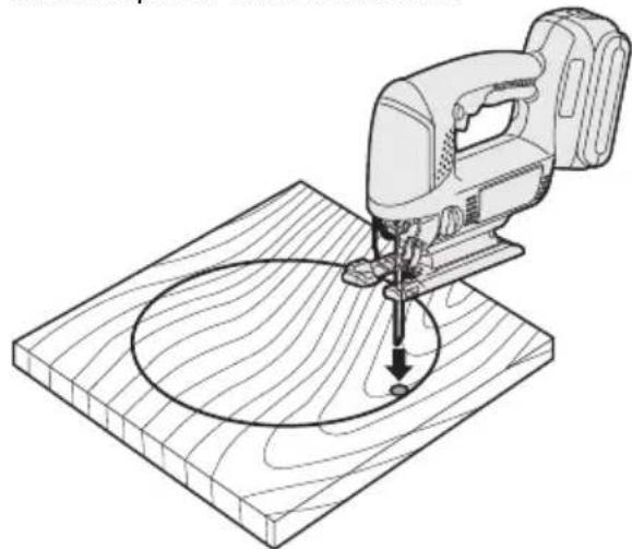 PANASONIC EY4541 - Sciage en plongée - 1