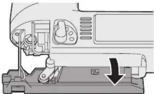 PANASONIC EY4541 - Adjusting the base - 2