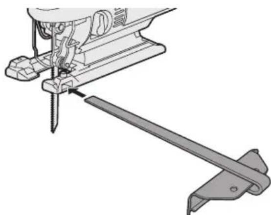 PANASONIC EY4541 - Installing the rip fence - 1