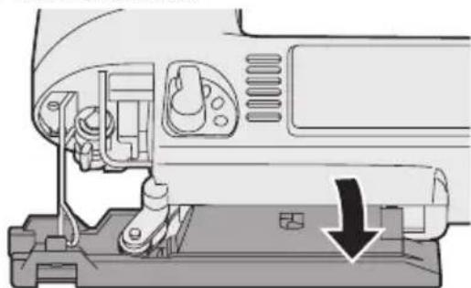 PANASONIC EY4541 - Ajustement de la base - 2