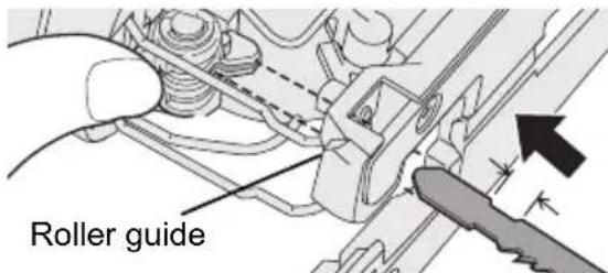 PANASONIC EY4541 - Installing and removing the blade Installation - 2