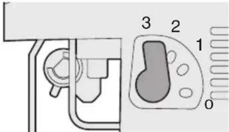 PANASONIC EY4541 - Justere slagmodusen - 1