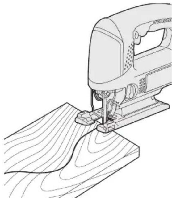 PANASONIC EY4541 - Schneiden entlang von Markierungslinien - 1