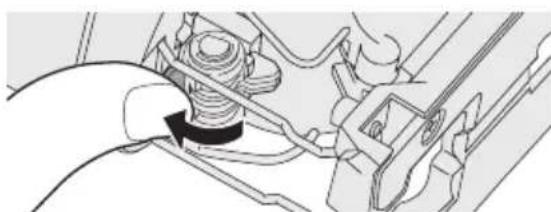 PANASONIC EY4541 - Installing and removing the blade Installation - 1