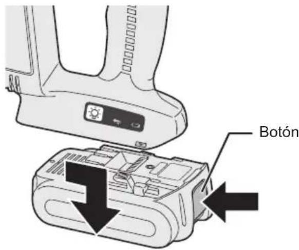PANASONIC EY4541 - Colocacion y extracción de la bateria - 2