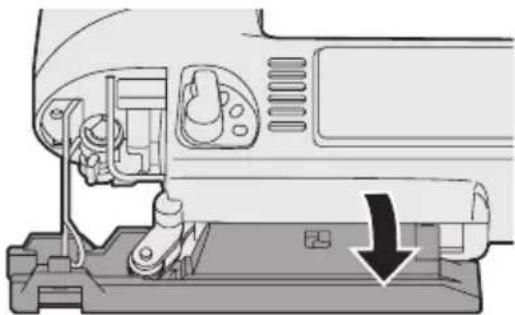 PANASONIC EY4541 - Einstellen des Unterteils - 2