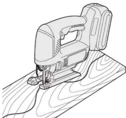 PANASONIC EY4541 - Sahaaminen merkittyjä viivoja pitkin - 2