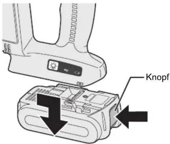 PANASONIC EY4541 - Anbringen oder Abnehmen des Akkus - 2