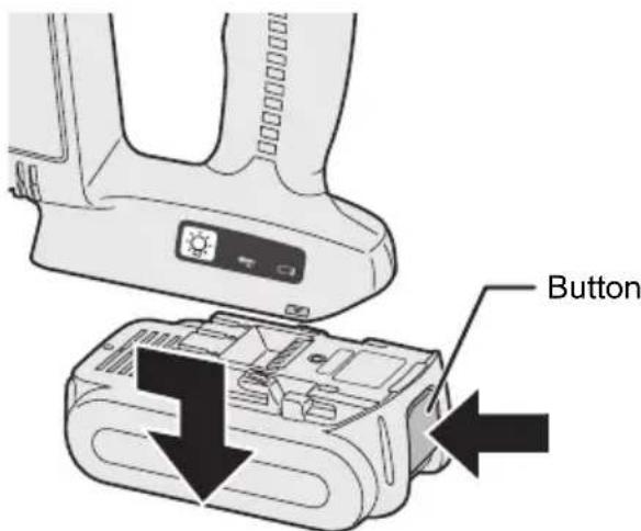 PANASONIC EY4541 - Attaching or Removing Battery Pack - 2