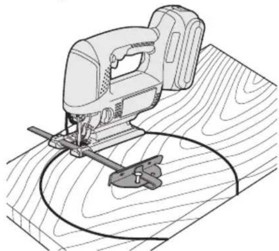 PANASONIC EY4541 - Schneiden von Kreisen - 1