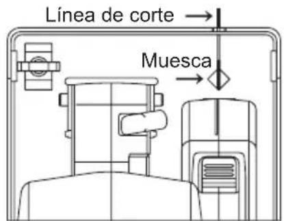 PANASONIC EY4542 - Alineación con la linea de corte - 1