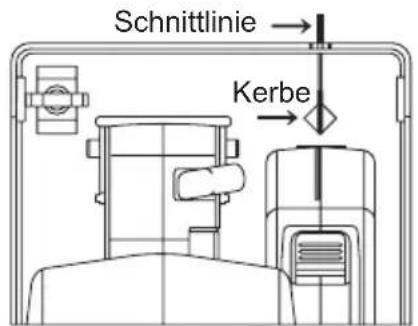 PANASONIC EY4542 - Ausrichtung auf die Schnittlinie - 1